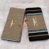 Pagne Tissé du Burkina avec Broderie - Tissu Traditionnel en Coton, Écologique et Artisanale – Image 3