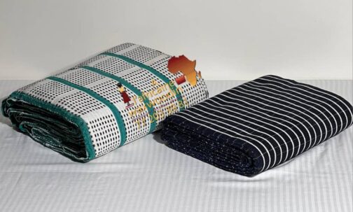 Pagne Tissé 8 Bandes - L'Artisanat Africain Redéfini pour des Créations Uniques – Image 2