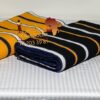 Pagne Tissé 8 Bandes - L'Artisanat Africain Redéfini pour des Créations Uniques – Image 5
