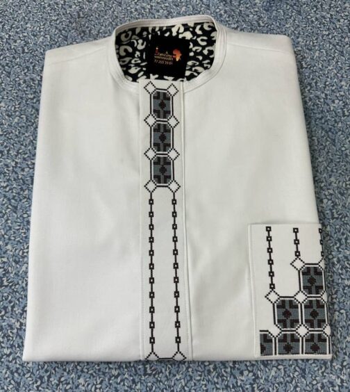 Collection Ligne Force - Chemise Wax Homme Pas Cher | alafricainewaxwoodin – Image 5