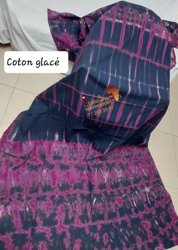 Leger en coton glacé