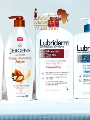 lubriderm+JERGENS