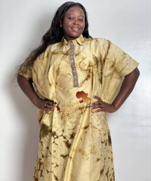 Robe en soie
